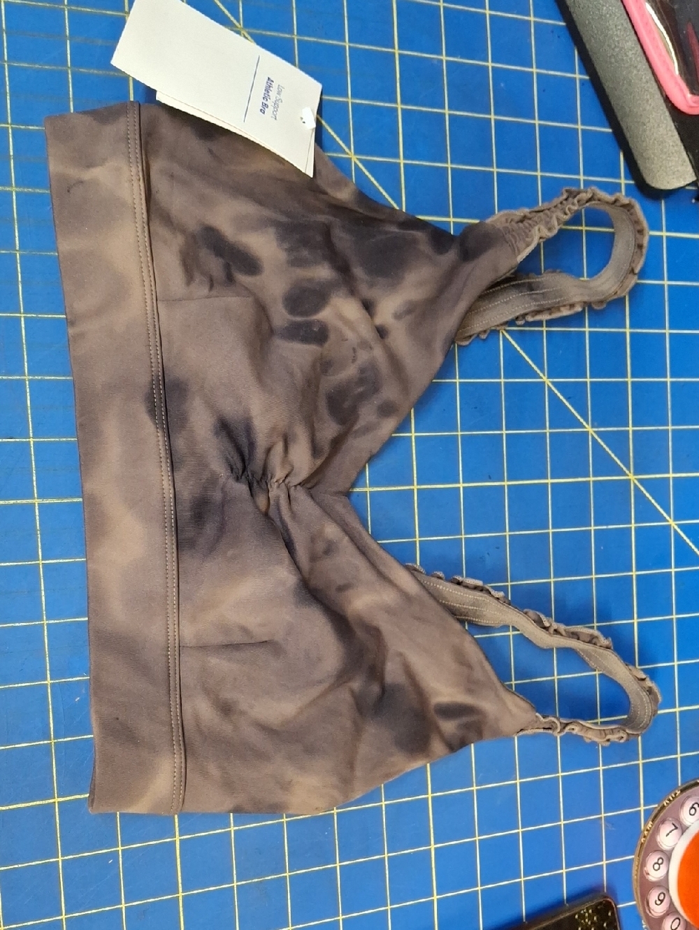 Joy Lab Tie-Dye Bralette in Brown & Black Extra Small NWT